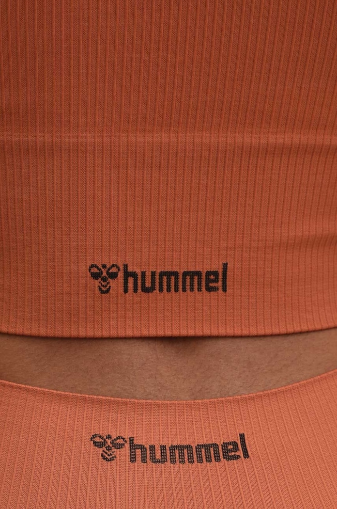 Tréninkové legíny Hummel hmlMT ADAPT SEAMLESS MW TIGHTS 223863 hnědá