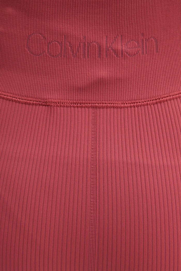 Calvin Klein Performance leggins de antrenament rosu 00GWS4L643