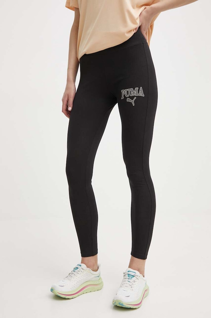 Puma colanti SQUAD tricotaj negru 677900