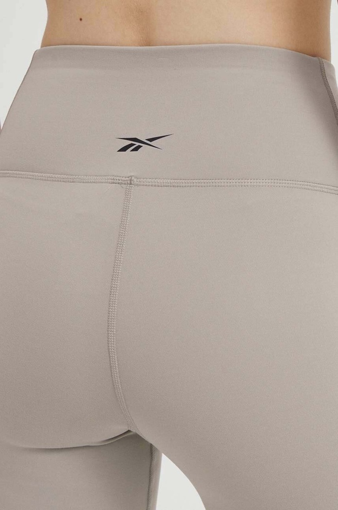 Tréninkové legíny Reebok LUX COLLECTION šedá 100076171