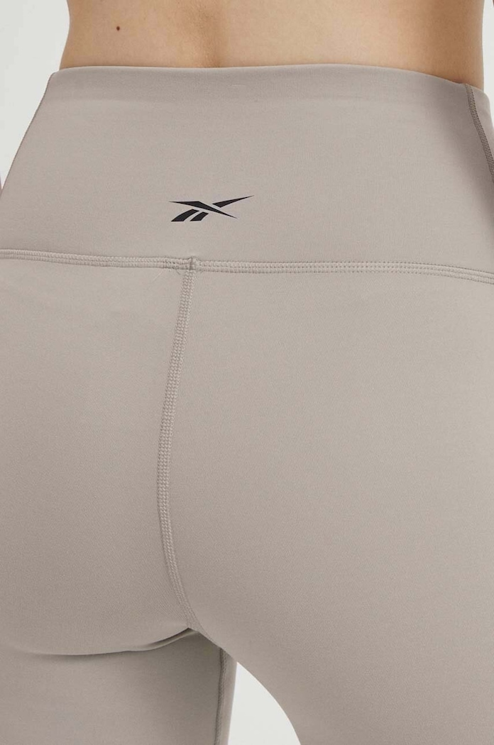 Tréninkové legíny Reebok LUX COLLECTION šedá 100076171
