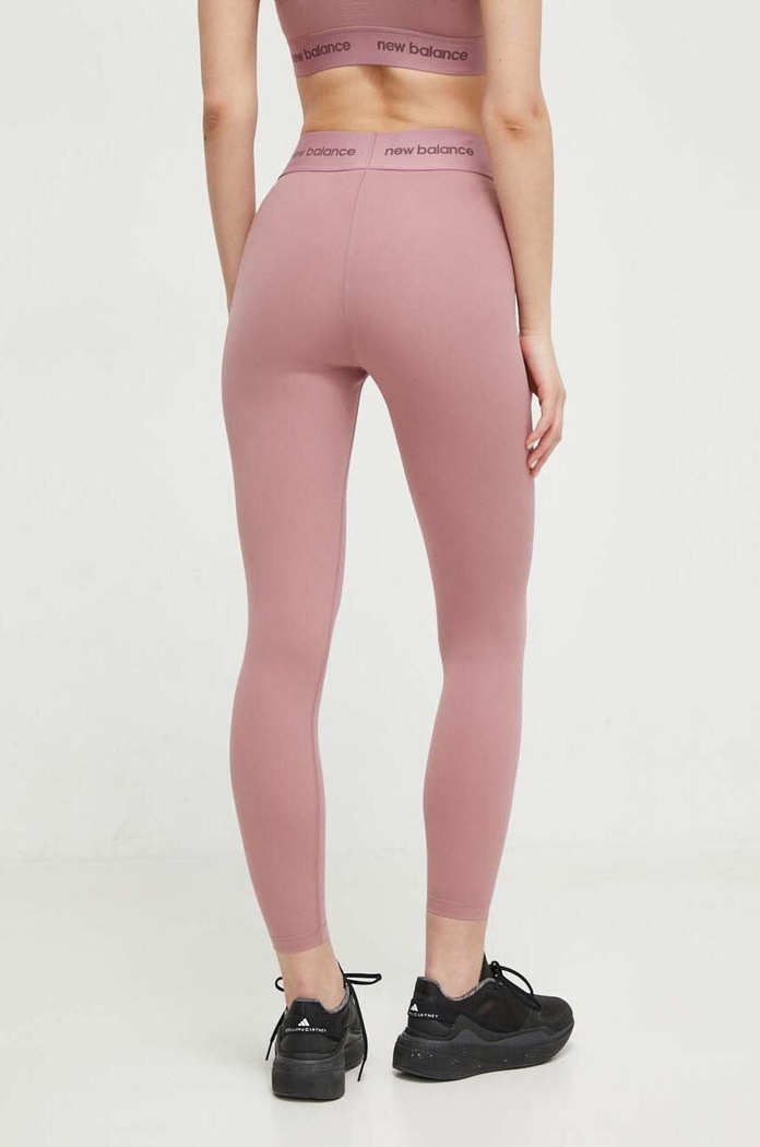 Odzież New Balance legginsy treningowe Sleek WP41177RSE WP41177RSE różowy