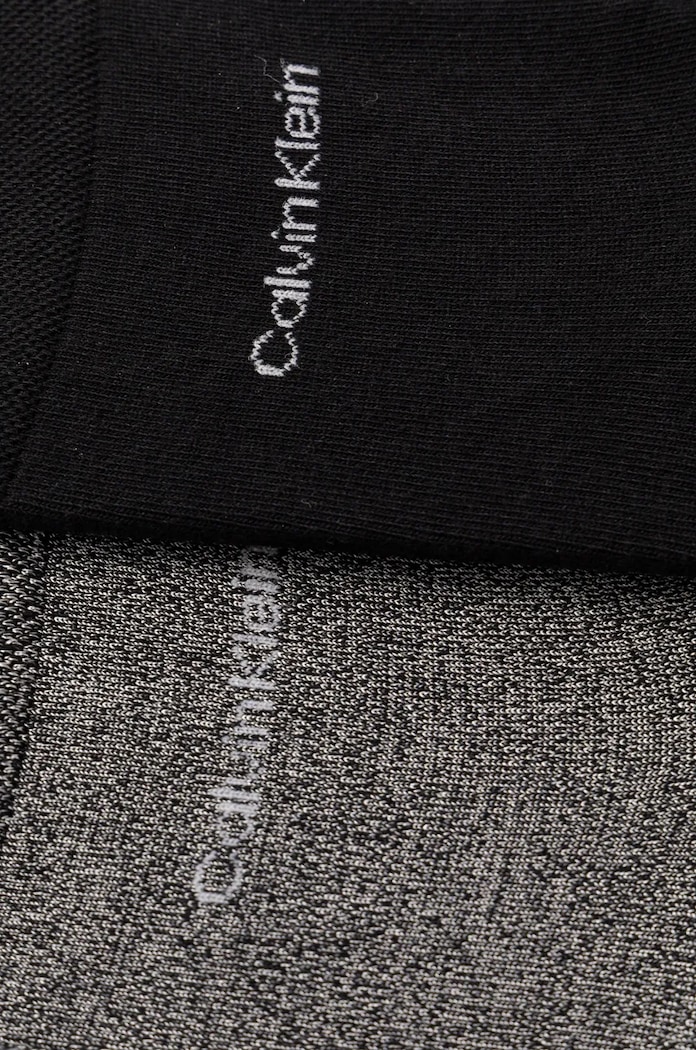 Ponožky Calvin Klein 2-pack 701229452 černá AW24