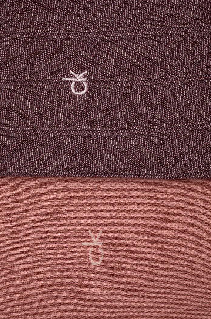 Calvin Klein skarpetki 2-pack 701230617 pomarańczowy AW24