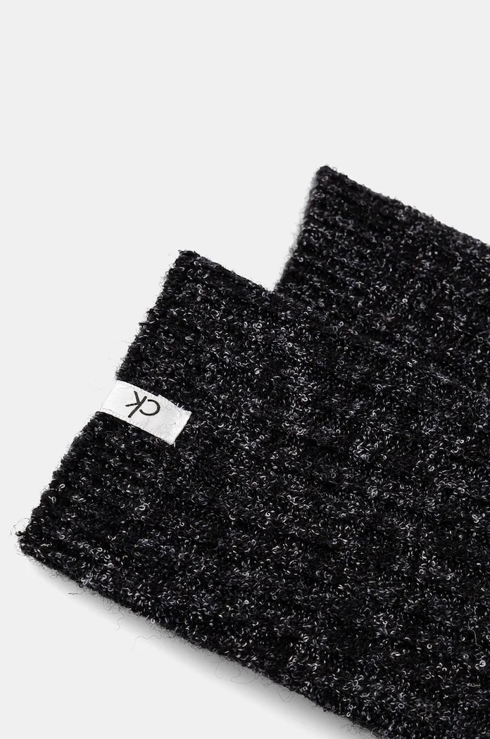 Чорапи с вълна Calvin Klein 701230618 черен AW24