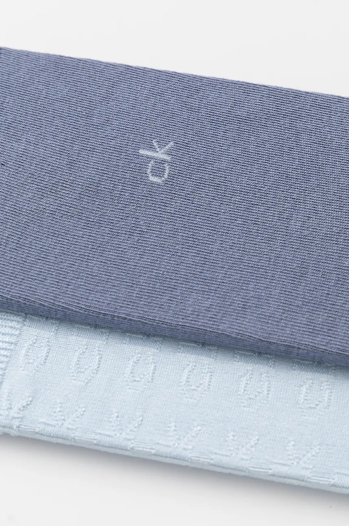 Calvin Klein skarpetki 2-pack 701230656 niebieski NC24