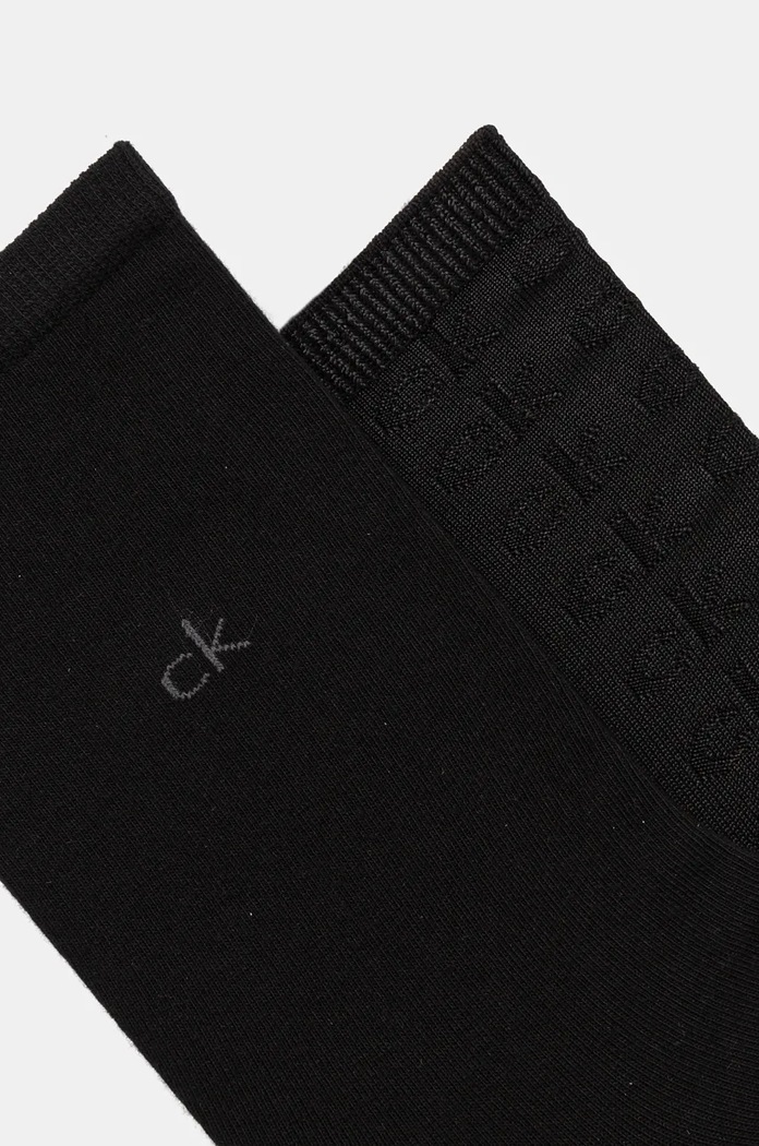 Calvin Klein skarpetki 2-pack 701230656 czarny NC24
