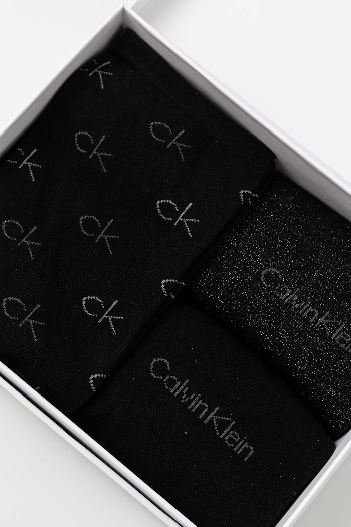 Чорапи Calvin Klein (3 чифта) 701229444 черен AW24