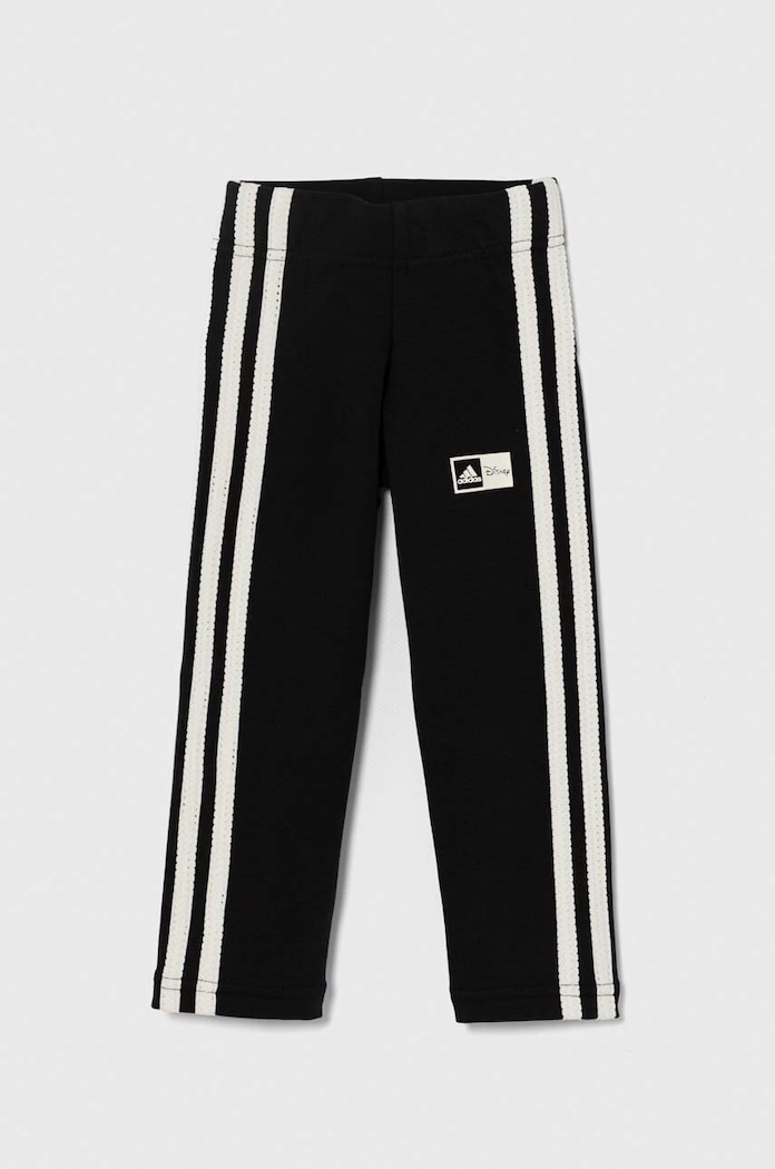 Παιδικά κολάν adidas x Disney στάμπα μαύρο IN7301