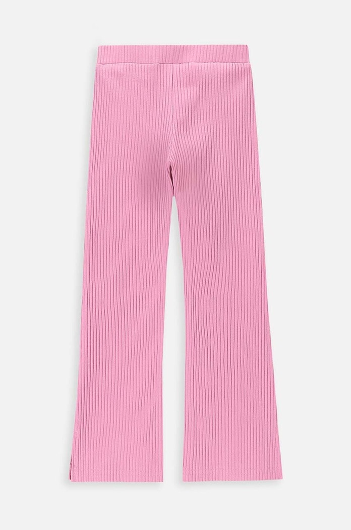 Fete Coccodrillo leggins din bumbac pentru copii WC4122103HGK roz