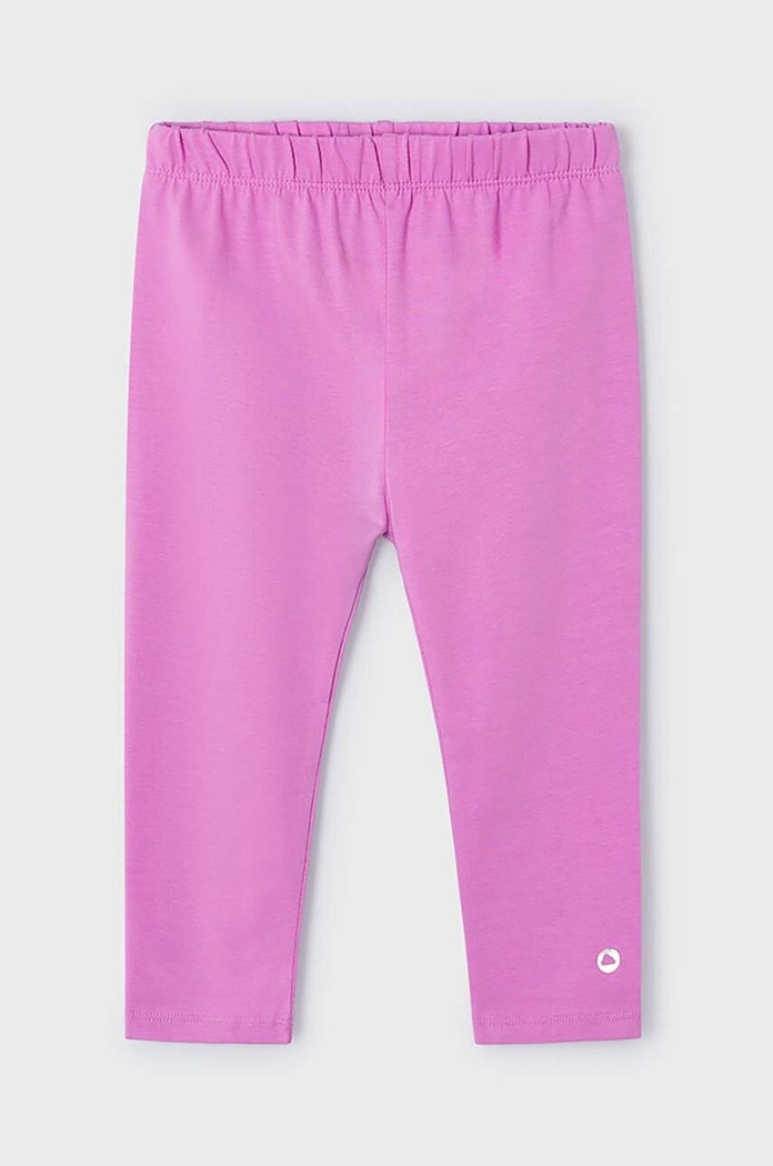 Mayoral legginsy 3/4 dziecięce z elastanem różowy 723.6J.Mini.PPYH