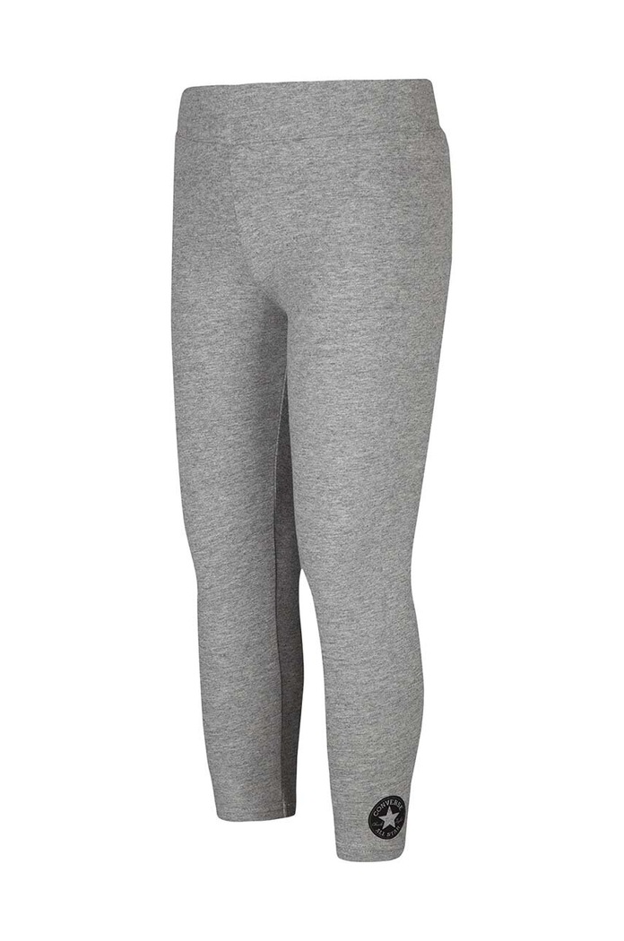 Converse legginsy dziecięce aplikacja szary 3CC984