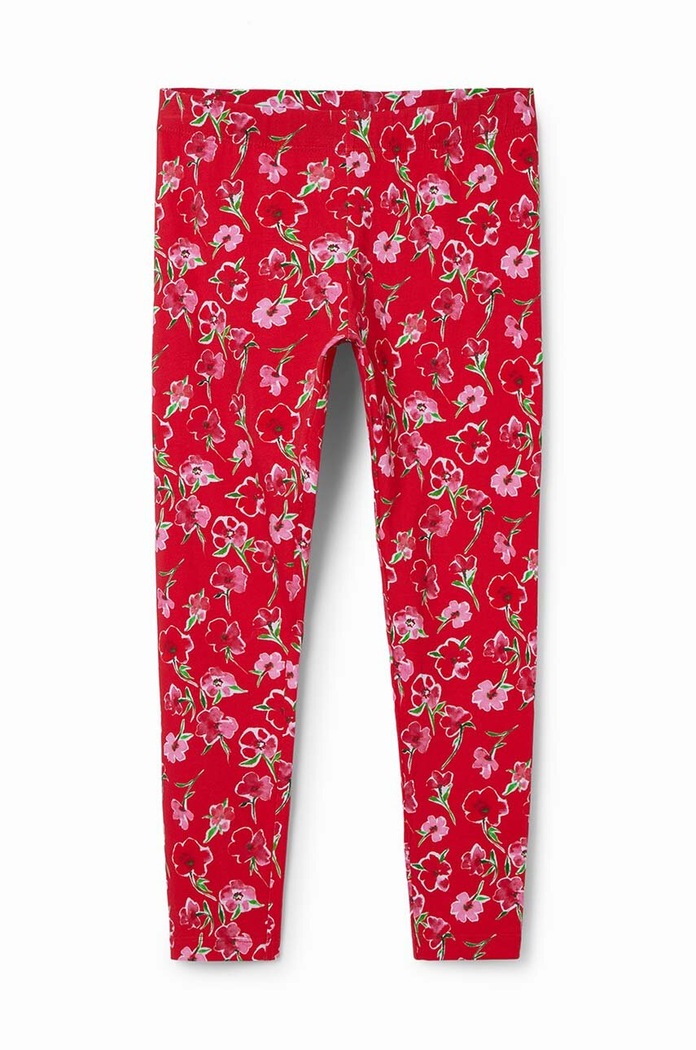 Desigual leggins copii 24SGKK02 rosu SS24