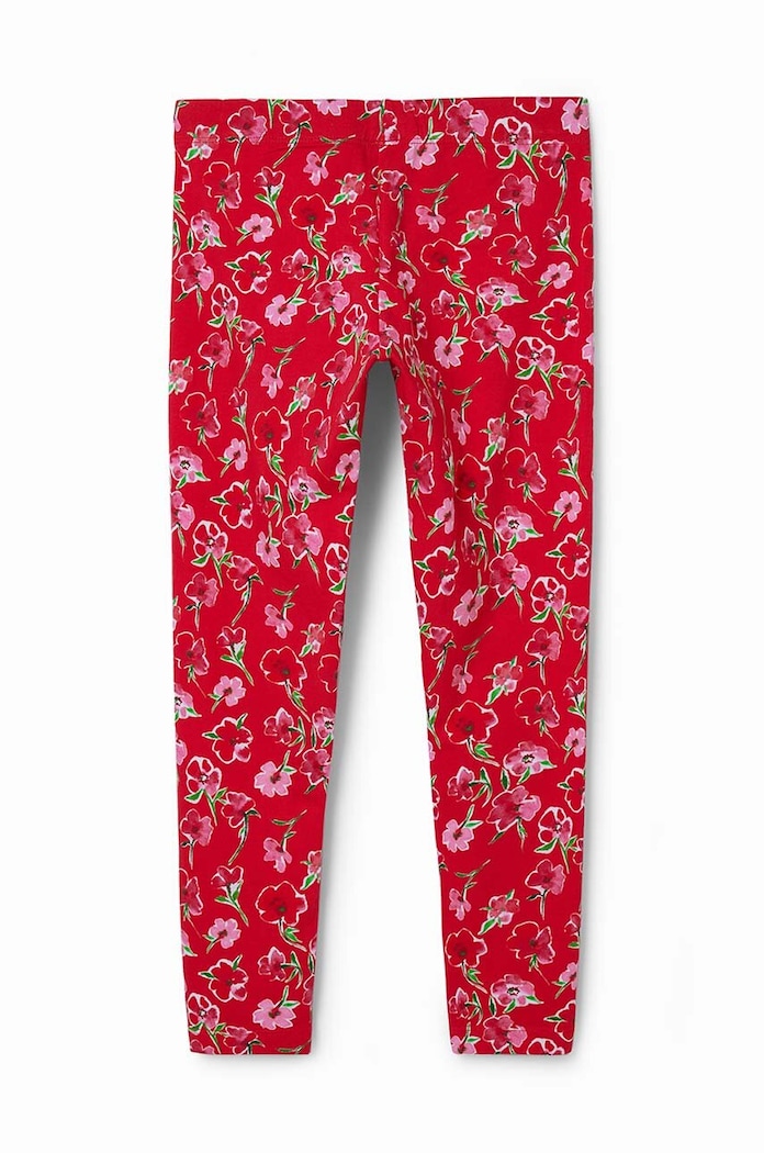 Fete Desigual leggins copii 24SGKK02 rosu