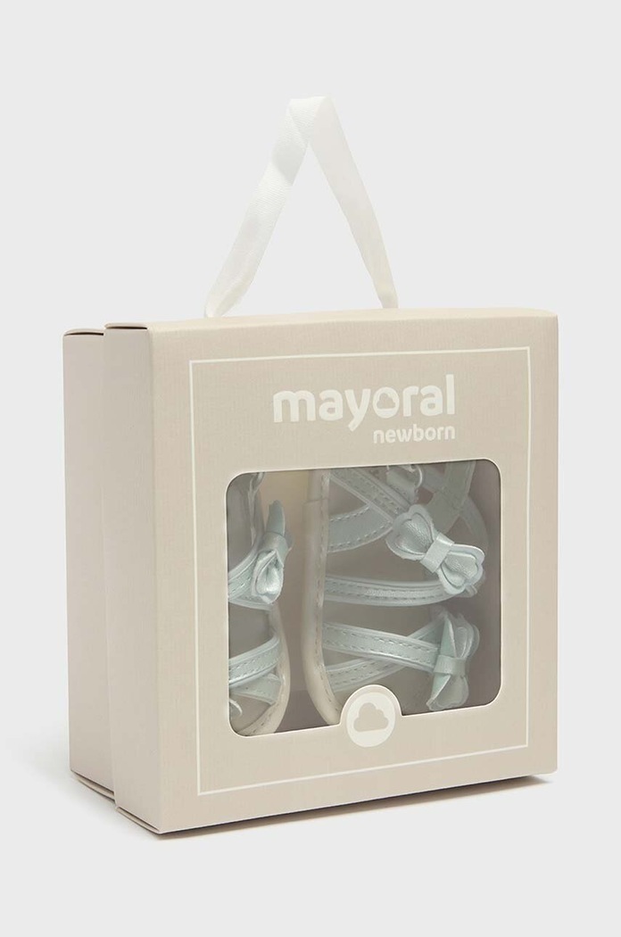 Cipele za bebe Mayoral Newborn 9744.2P.Newborn.PPYH tirkizna