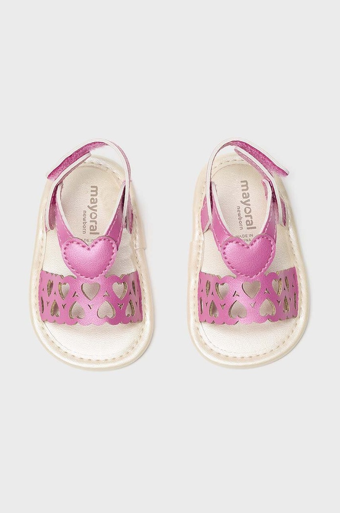 Dětské boty Mayoral Newborn 9745.2Q.Newborn.PPYH růžová SS24