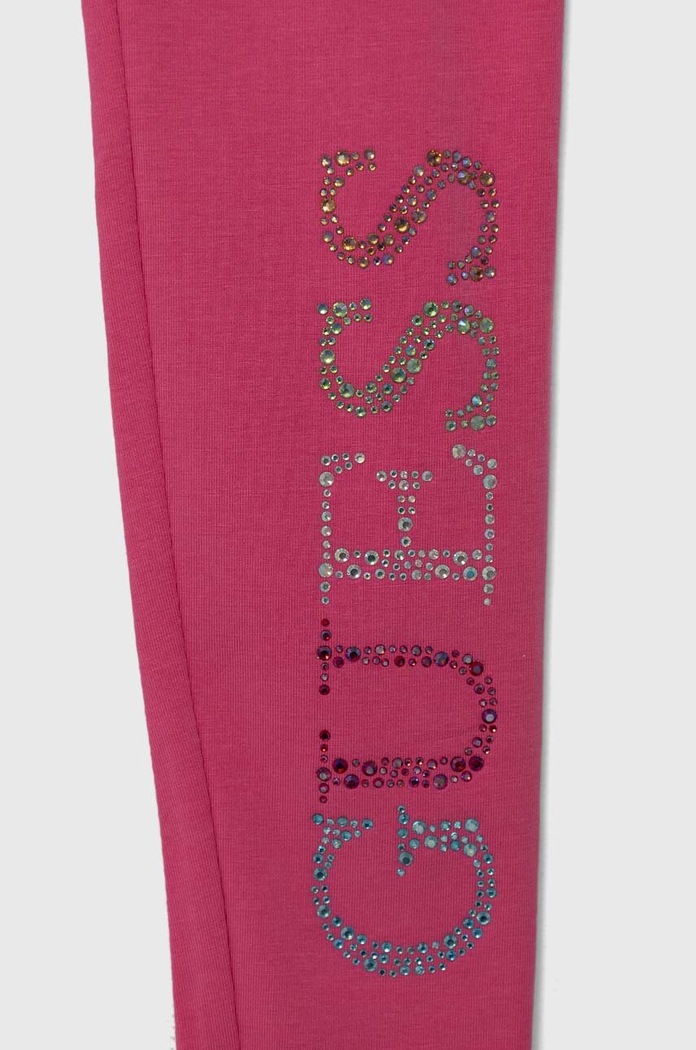 DÍVKA Dětské legíny Guess J4GB10.J1314.PPYH růžová