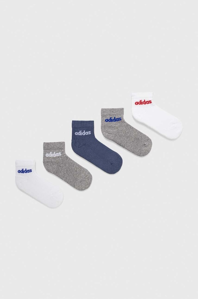 adidas Performance skarpetki dziecięce 5-pack skarpetki długie szary IR8230