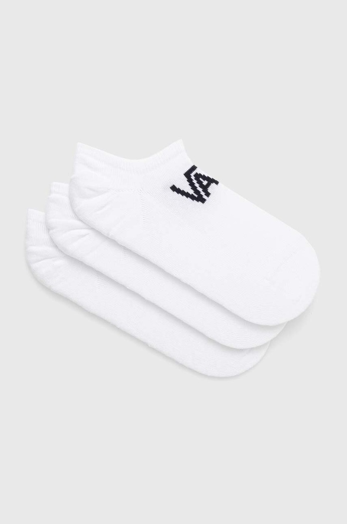 Ponožky Vans 3-pack krátké ponožky bílá VN000F0ZWHT1