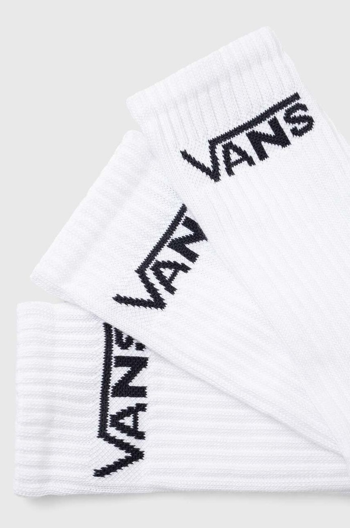 Ponožky Vans 3-pack VN000F0XWHT1 bílá SS24