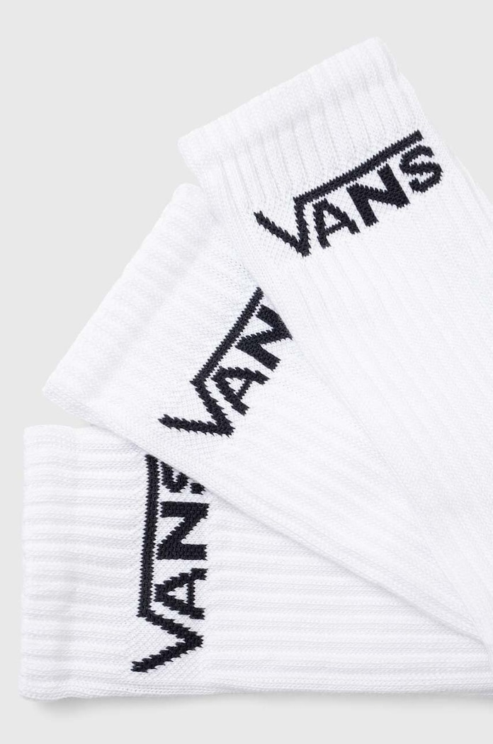 Ponožky Vans 3-pack VN000F0XWHT1 bílá SS24