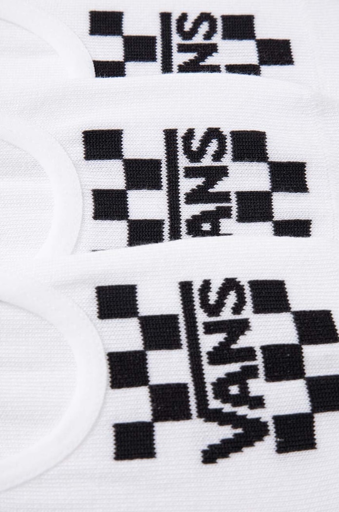Κάλτσες Vans 3-pack VN000F11WHT1 λευκό SS24
