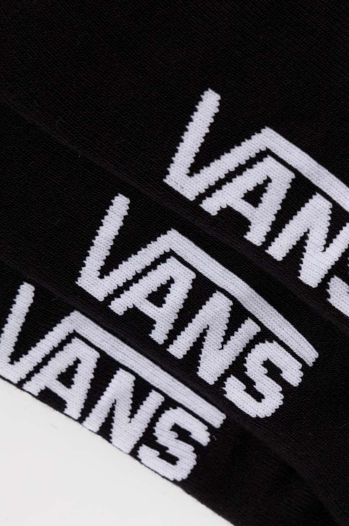 Κάλτσες Vans 3-pack VN000F10BLK1 μαύρο SS24
