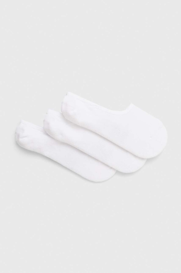 Κάλτσες Vans 3-pack κοντές κάλτσες λευκό VN000F10WHT1