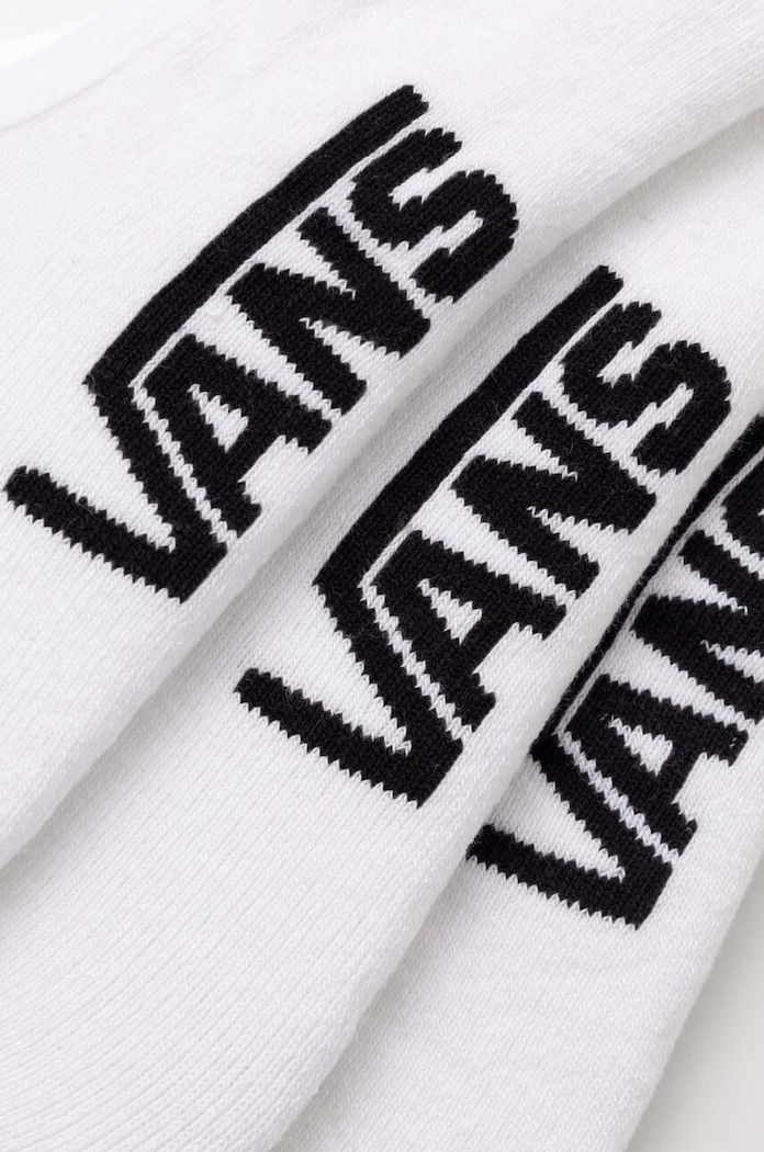 Κάλτσες Vans 3-pack VN000F10WHT1 λευκό SS24