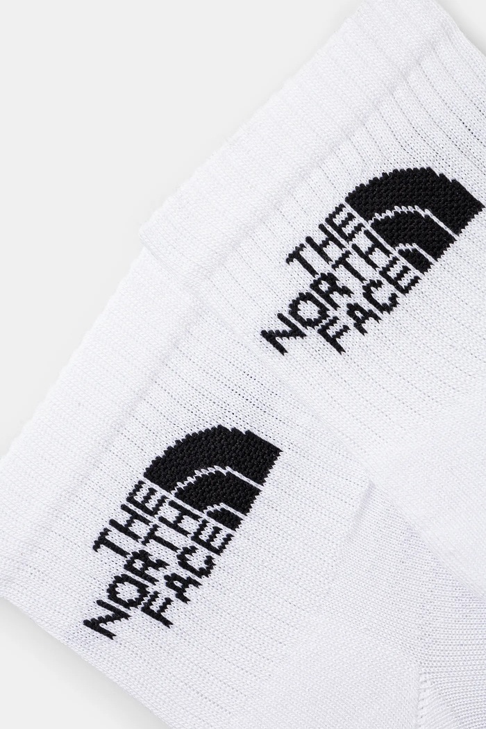 The North Face zokni 3 db NF0A882GFN41 fehér SS26