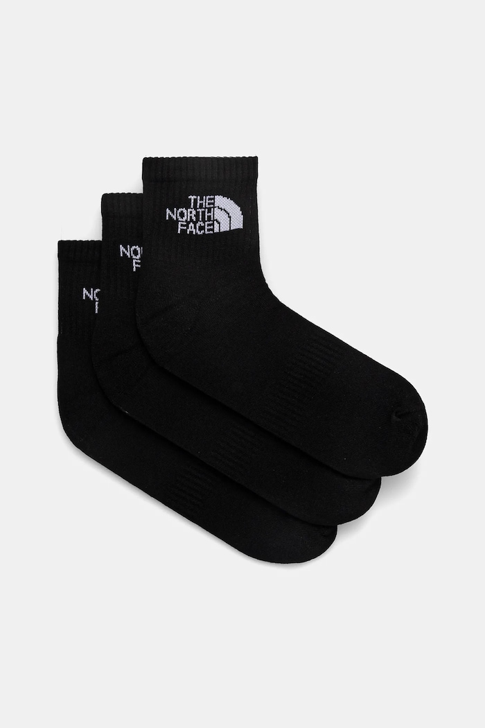 Ponožky The North Face 3-pak dlhé ponožky čierna NF0A882GJK31