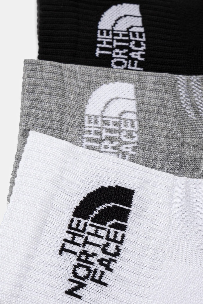 Čarape The North Face 3-pack NF0A882G3OW1 crna SS26