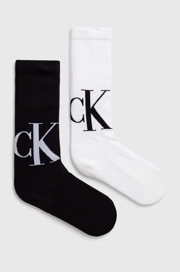 Čarape Calvin Klein Jeans 4-pack print šarena 701229672