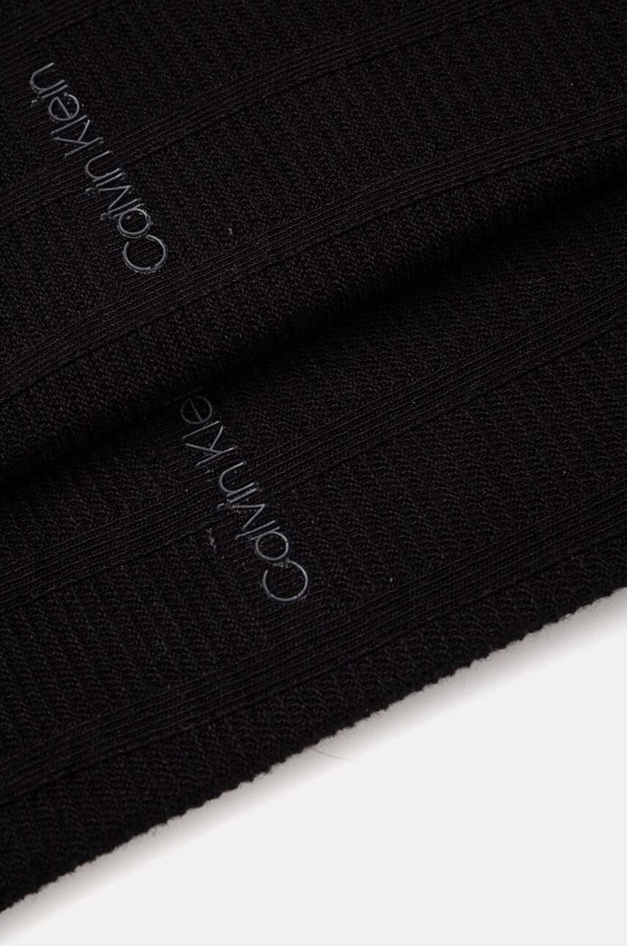 Ponožky Calvin Klein 2-pak 701229436 čierna NC24