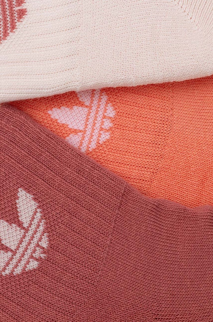 Ponožky adidas Originals 3-pak IW9270 ružová SS24