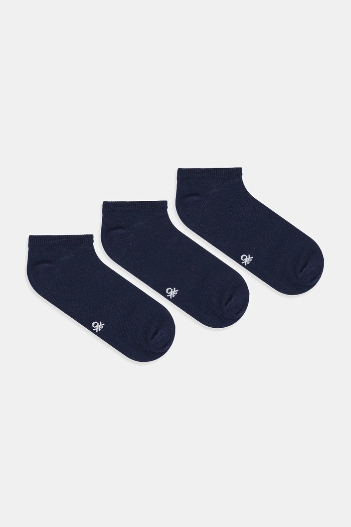 United Colors of Benetton Skarpetki 3-pack granatowy 6GRD2701L