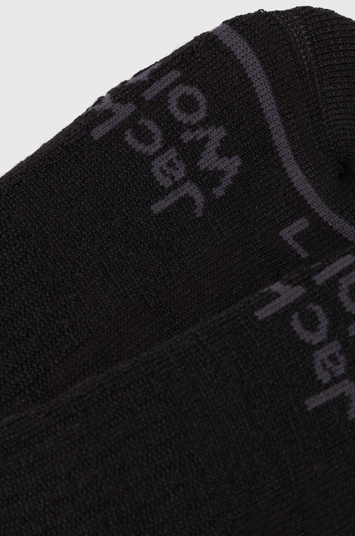 Čarape Jack Wolfskin Trek Merino 1911411 crna SS24