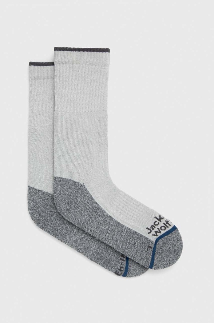 Čarape Jack Wolfskin Trek Func siva 1911421