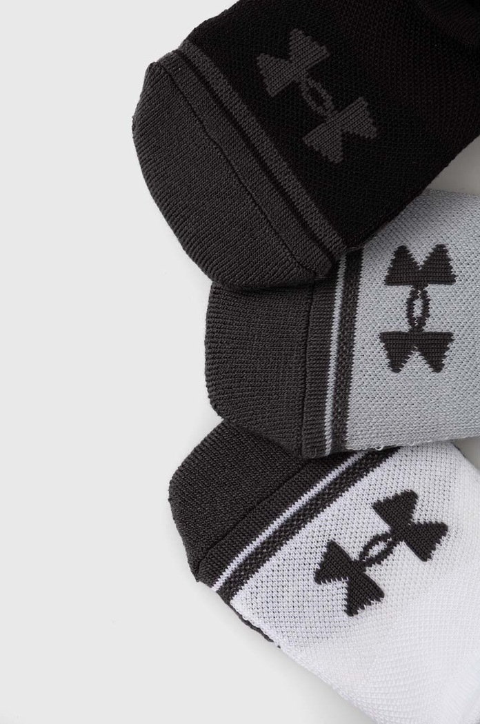 Čarape Under Armour Performance Tech 3-pack 1379502 siva SS24