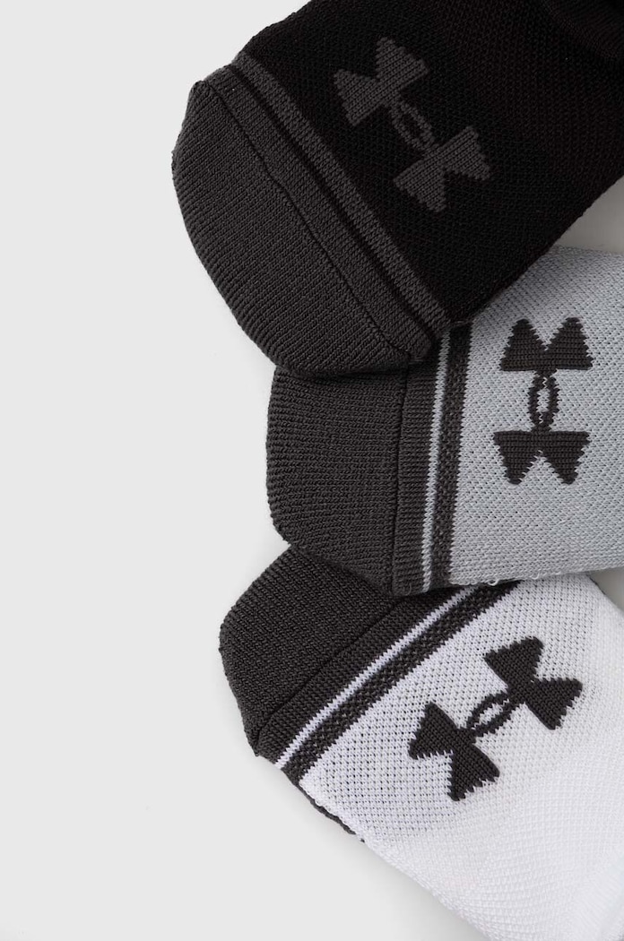 Čarape Under Armour Performance Tech 3-pack 1379502 siva SS24