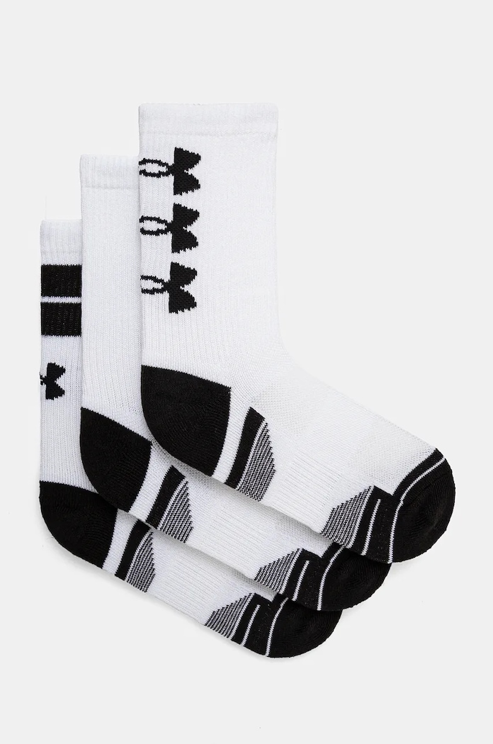 Under Armour sosete Performance Tech 3-pack alb 1379515