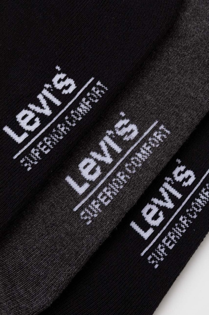 Ponožky Levi's 6-pak sivá 37157.0811