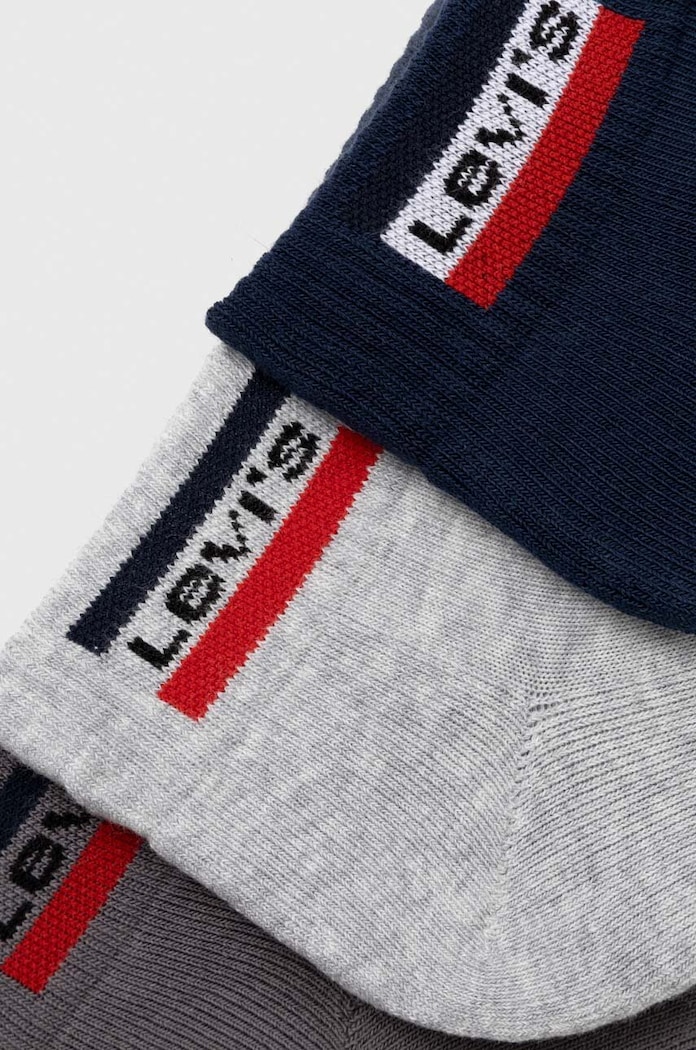 Levi's skarpetki 6-pack szary 37157.0891