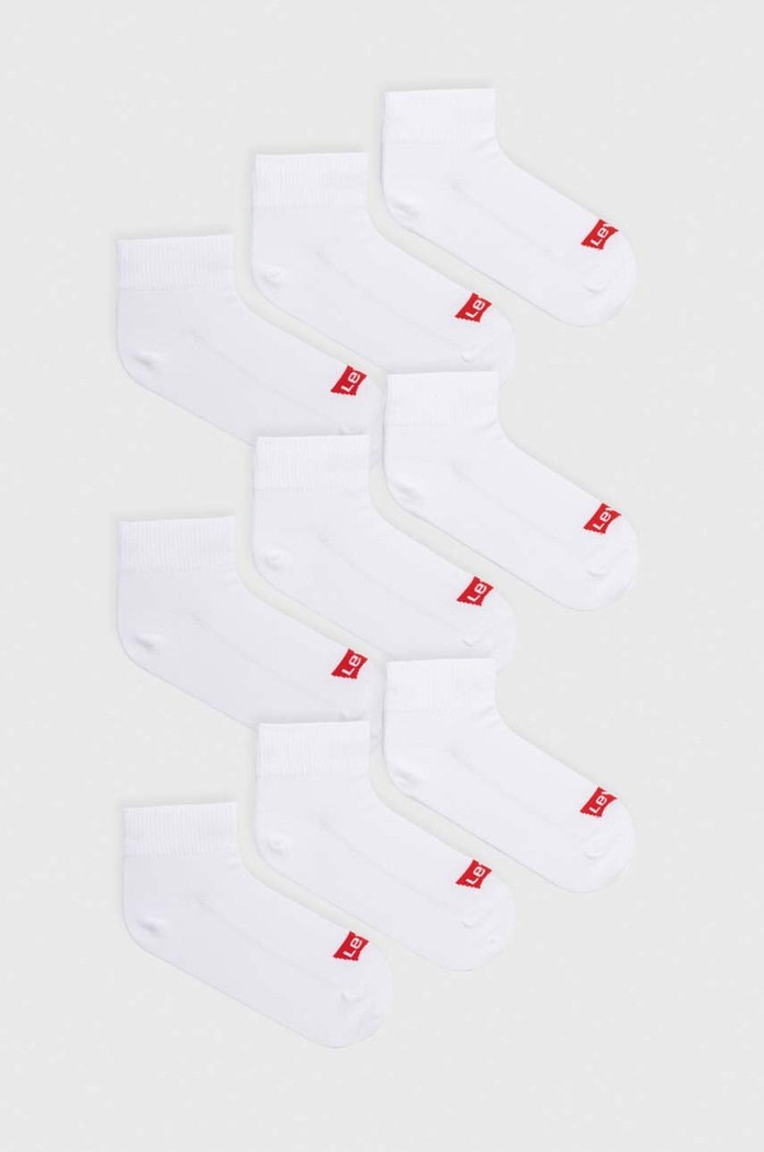 Levi's sosete 9-pack sosete lungi alb 37157.1049