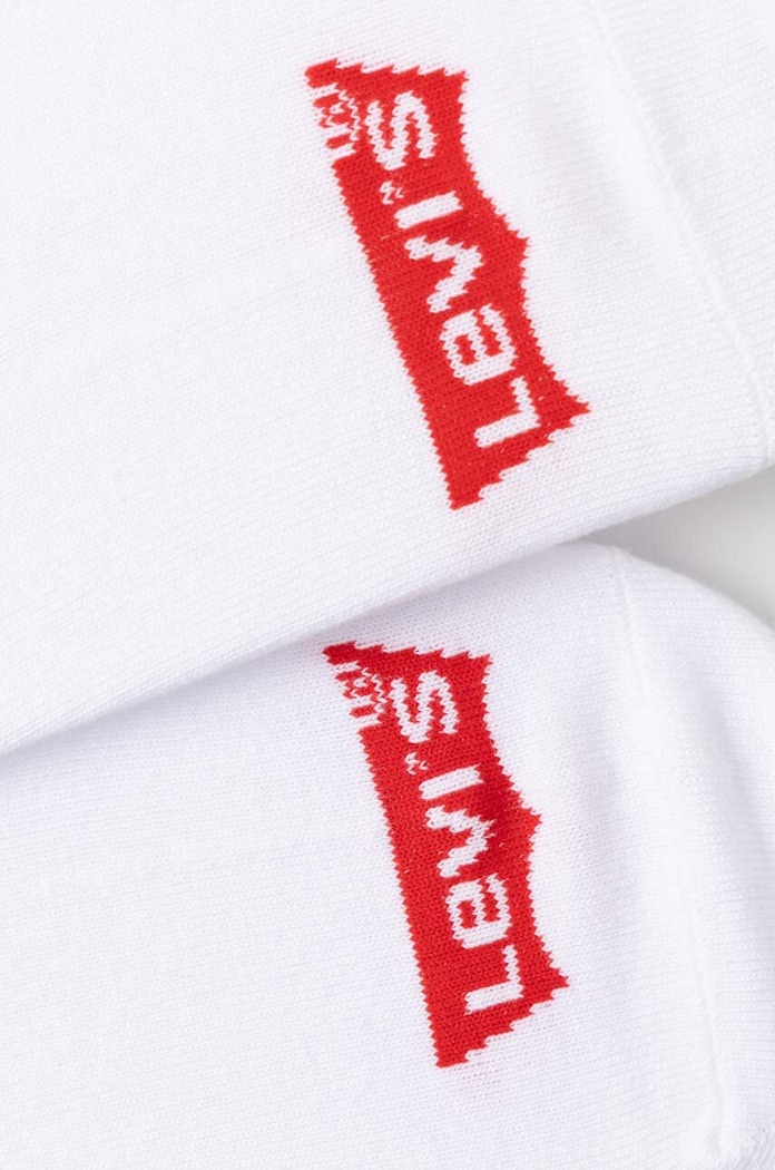 Ponožky Levi's 6-pak 37157.1051 biela SS24