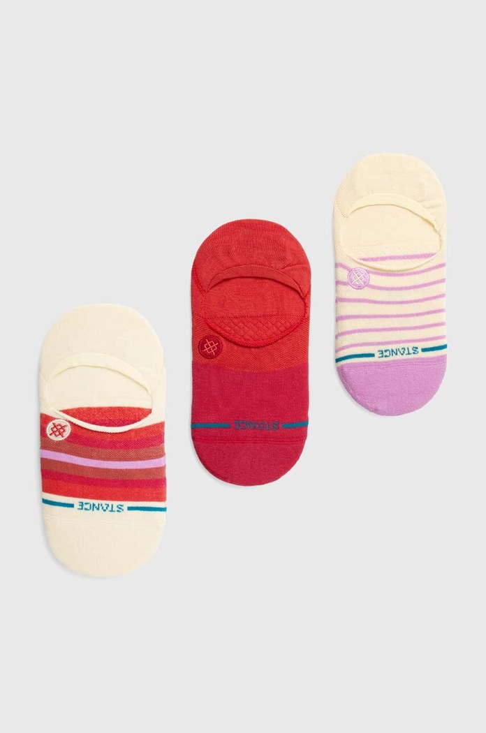 Stance socks Fulfilled 3 Pack low cut socks pink A145A24FUL