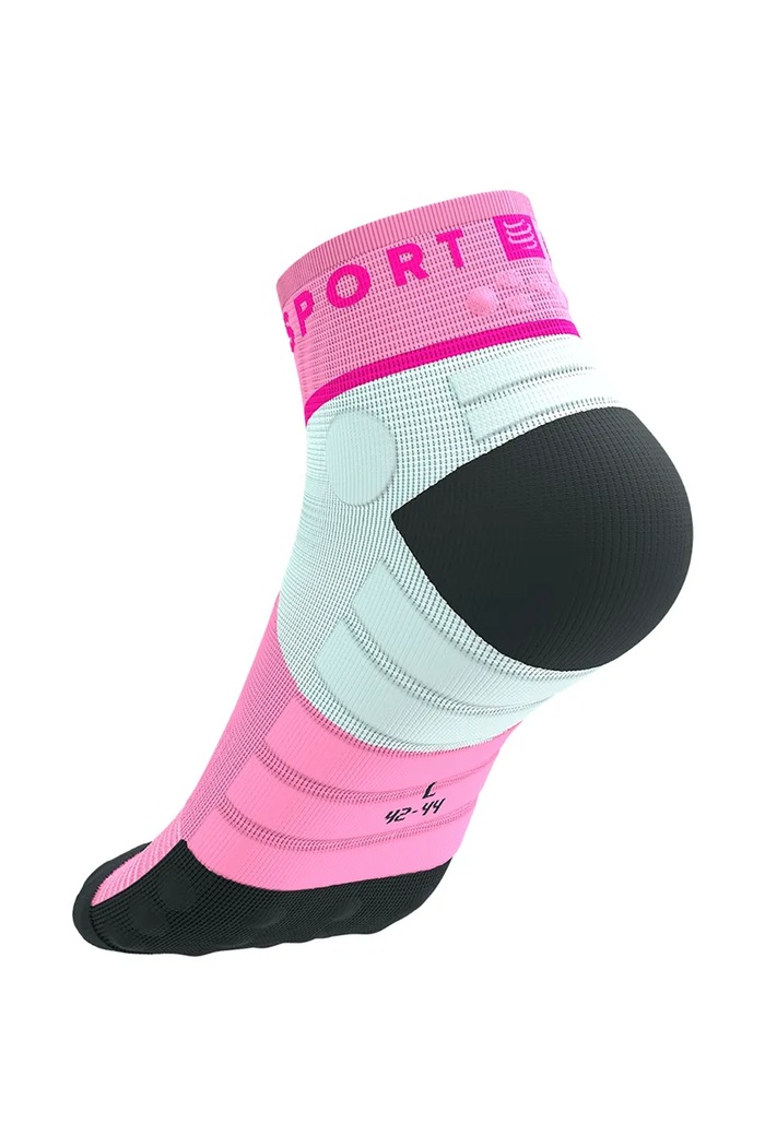 Κάλτσες Compressport Ultra Trail Low Socks ροζ SLCU4429