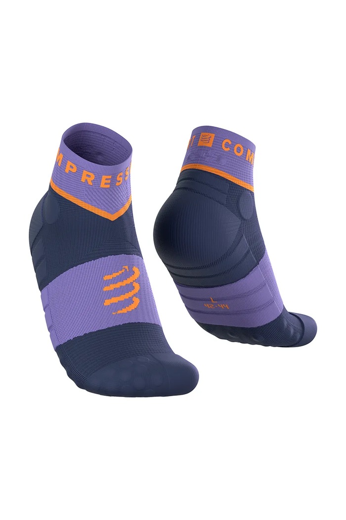 Compressport skarpety sportowe Ultra Trail Low Socks fioletowy SLCU442