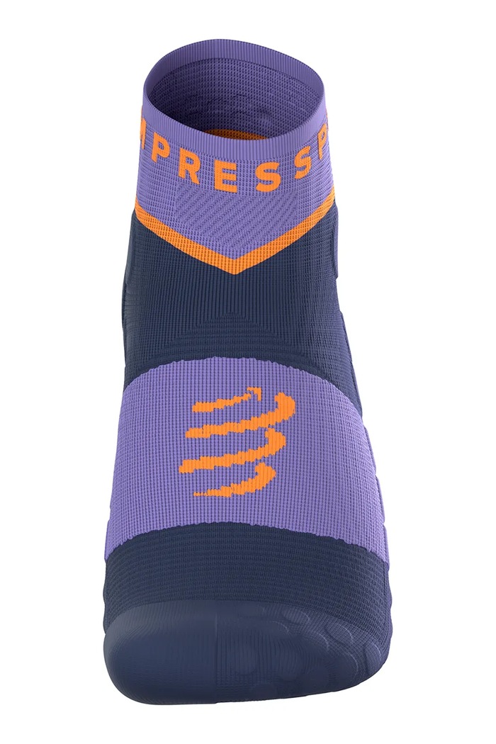 Compressport skarpety sportowe Ultra Trail Low Socks SLCU442 fioletowy SS26