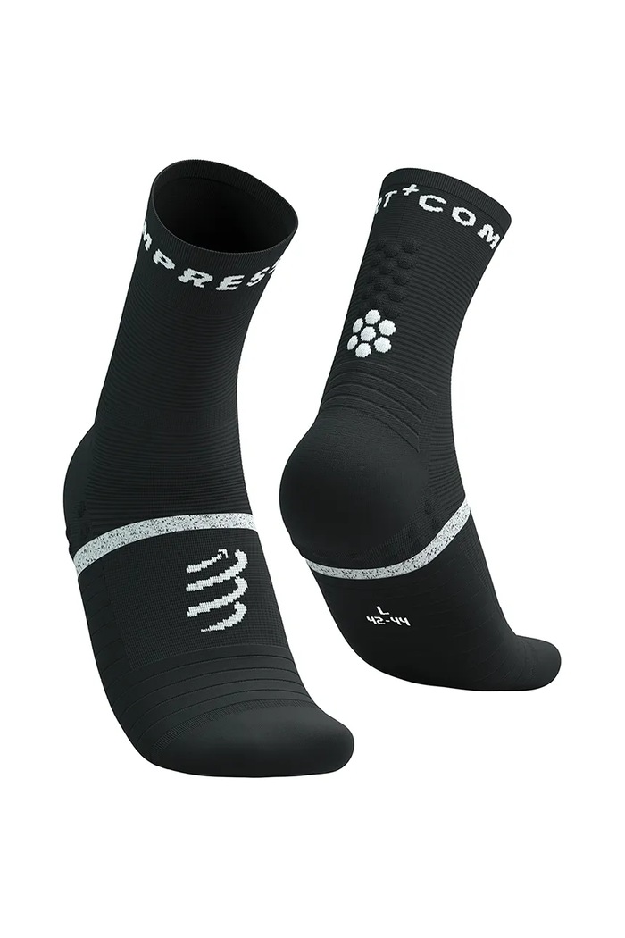 Κάλτσες Compressport Pro Marathon Socks V2.0 μαύρο SMCU3789